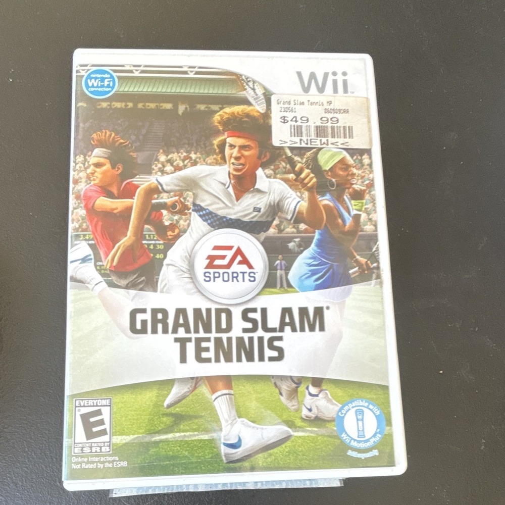 Wii Grand Slam Tennis Nintendo Wii